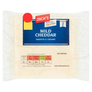 Jack's Mild Cheddar 200g