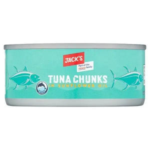 Jack's Tuna Chunks In Sunflower Oil 145g