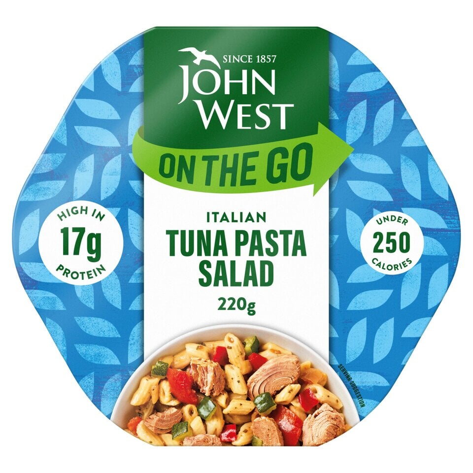 John West On The Go Light Italian Tuna Pasta Salad 220g