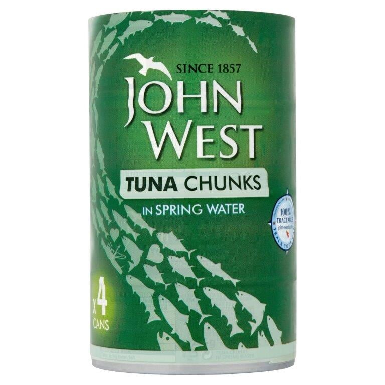 John West Tuna Chunks in Brine 580g