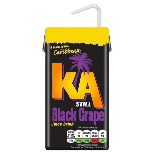 KA Still Black Grape 288ml