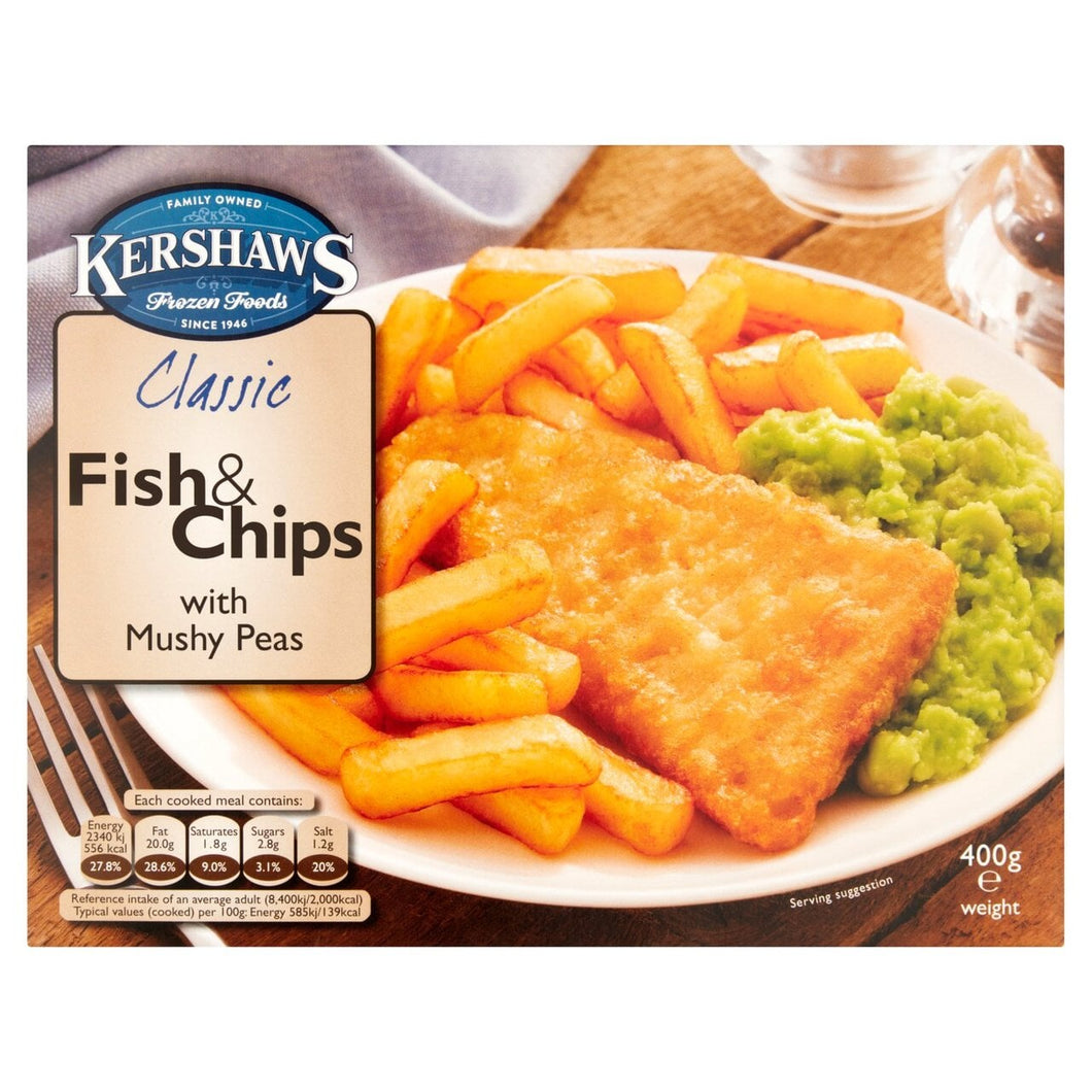 Kershaws Classic Fish & Chips 400g