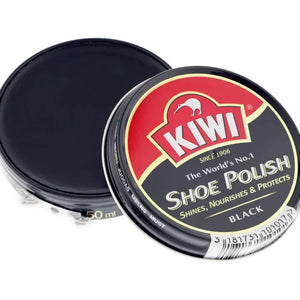 Kiwi Black Paste Shoe Polish 50ml