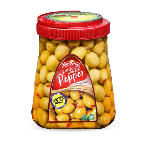 Koy Sefasi Green Olives with Pepper Pet 700g