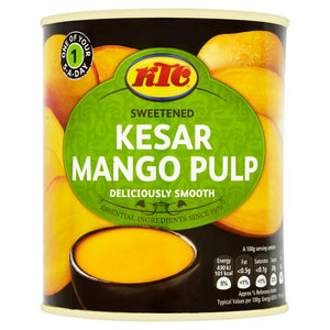 KTC Sweetened Kesar Mango Pulp 850g