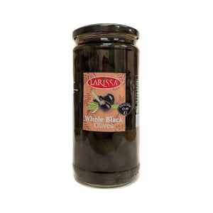 Larissa Whole Black Olives 430g
