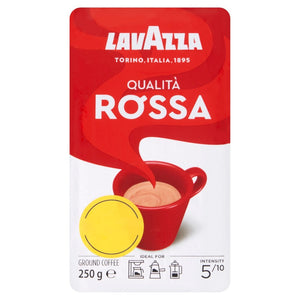 Lavazza Qualita Rossa Medium Roast Coffee Beans Intensity 5/10 250g