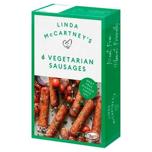 Linda Mccartney 6 Vegetarian Sausages 270g