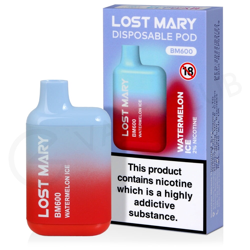 Lost Mary Watermelon Ice BM600 disposable vape