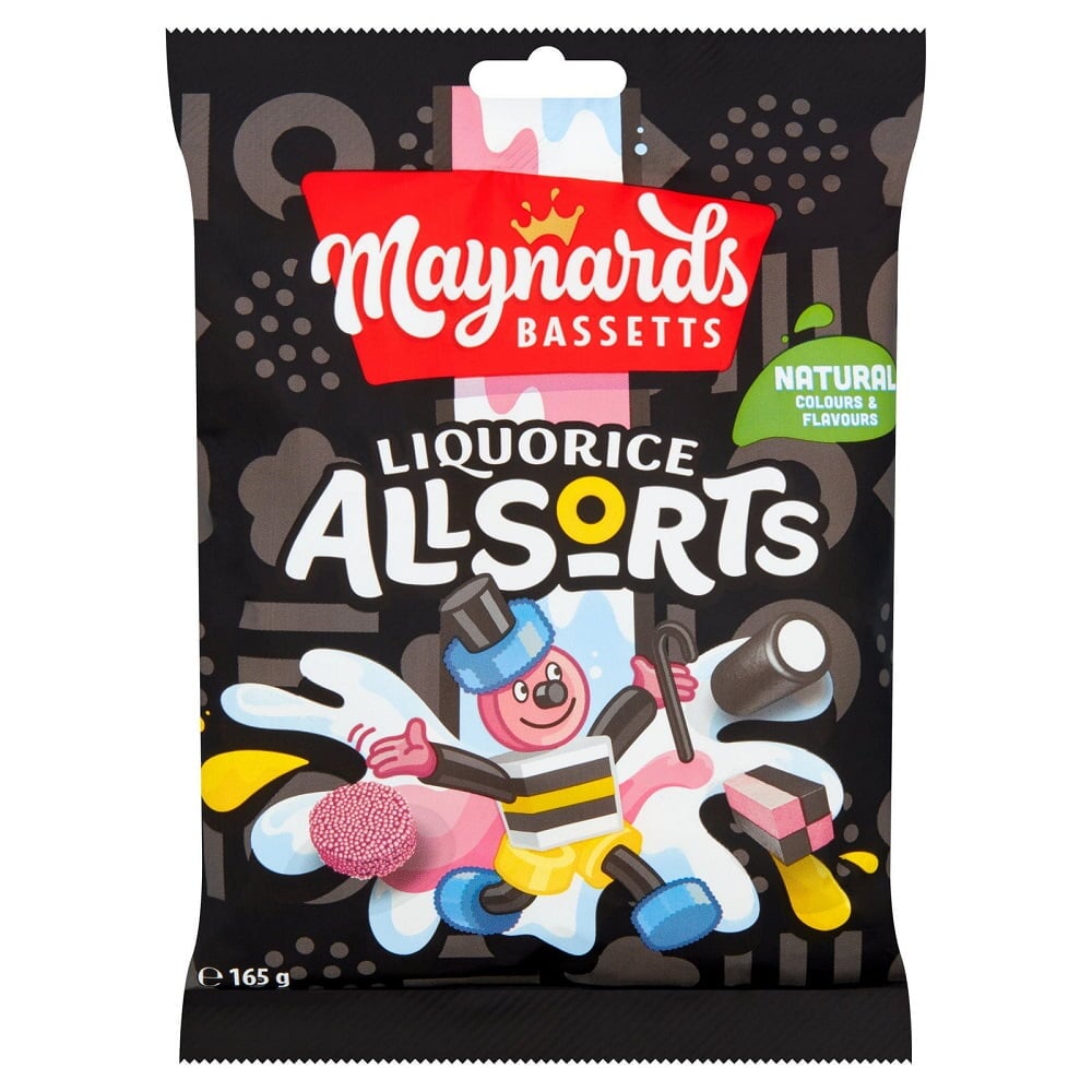 Maynards Bassetts Liquorice Allsorts 130g