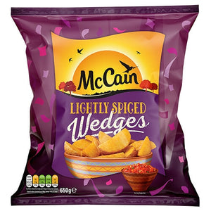 McCain Lightly Spiced Wedges 650g