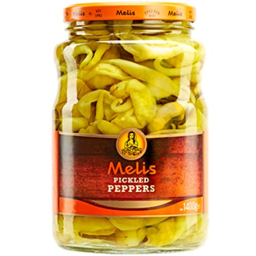 Melis Pickled Peppers 1400g