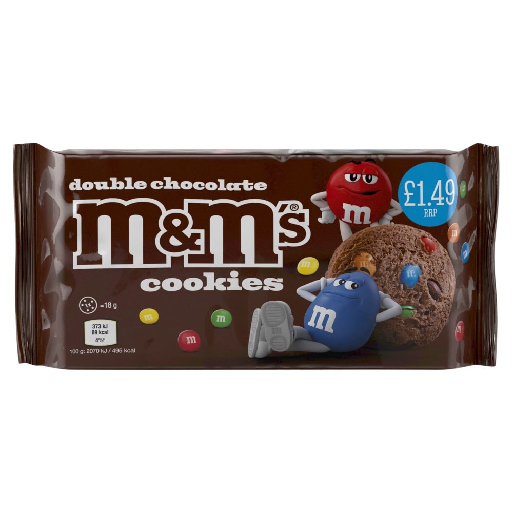 M&M's Double Chocolate Cookies 144g