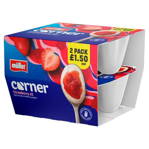 Müller Corner Strawberry 2 x 136g (272g)