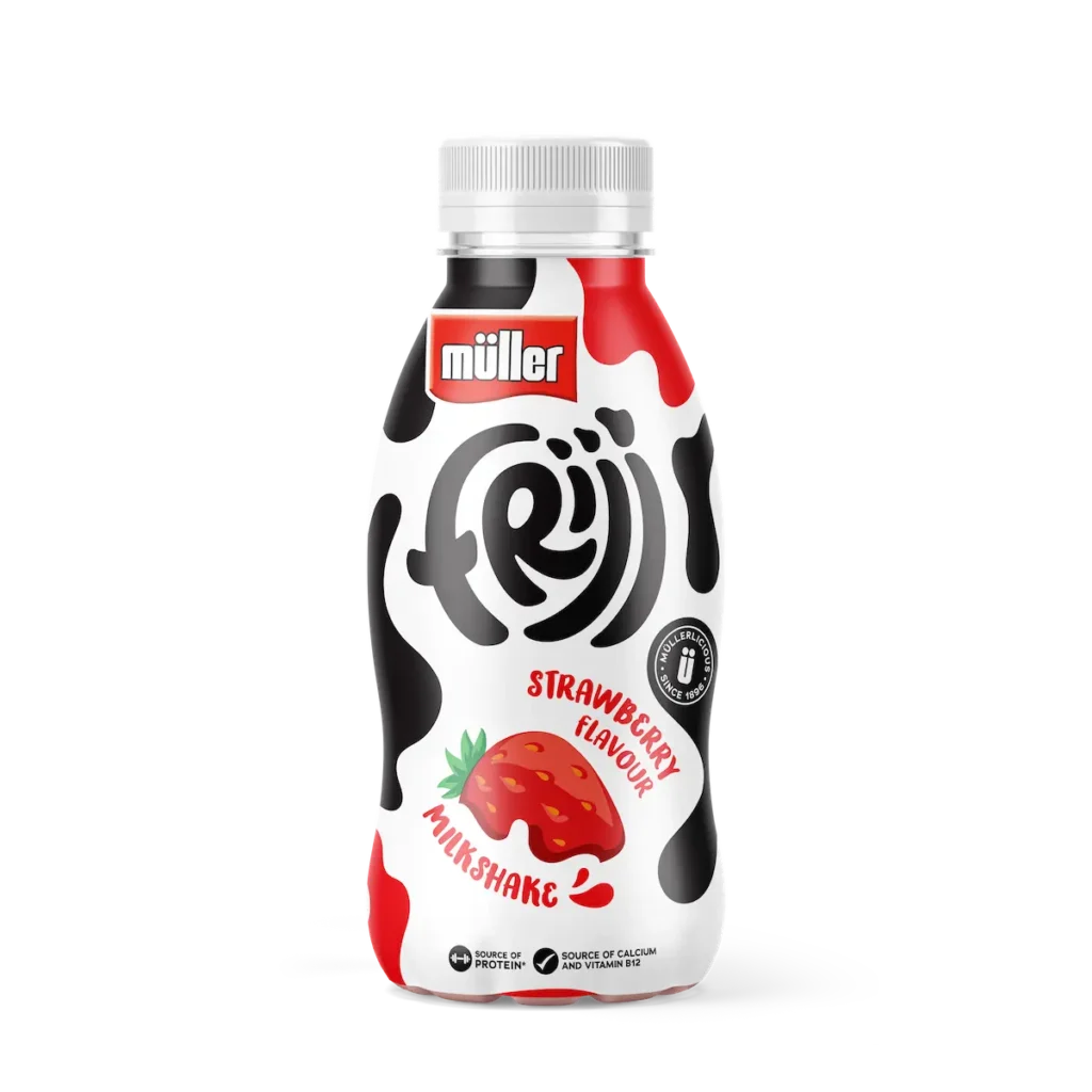 Muller Frijj Strawberry Flavour Milkshake 330ml