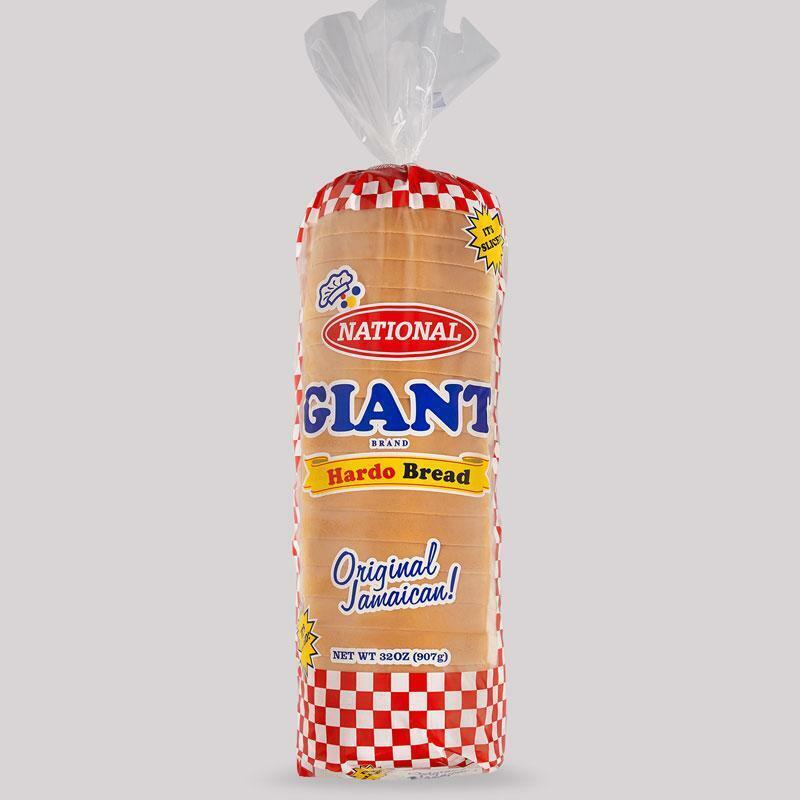 National Giant Sliced Hardo Bread 907g