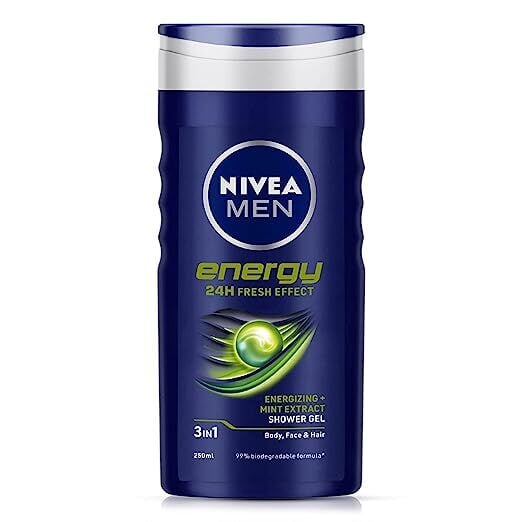 Nivea Shower Gel for Men Energy Blue 250ml