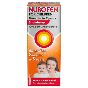 Nurofen for Children 100mg/5ml Strawberry 100ml