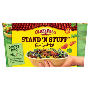 Old El Paso Smokey Bbq Stand ‘N’ Stuff Soft Taco Kit 350g