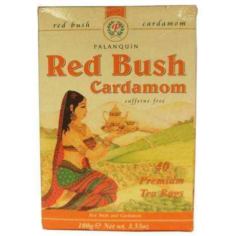 Palanquin Red Bush Cardamom Tea 40 Bags