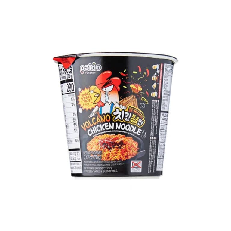 Paldo Volcano Chicken Cup Noodles (Hot & Spicy Chicken Flavour) 70g