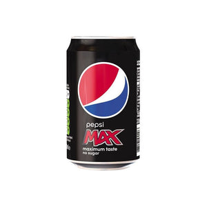 Pepsi Max  Maximum Taste No Sugar 330ml