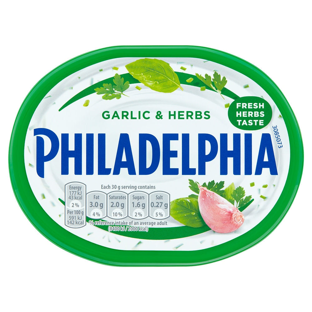 Philadelphia with Garlic & Herbs  165g