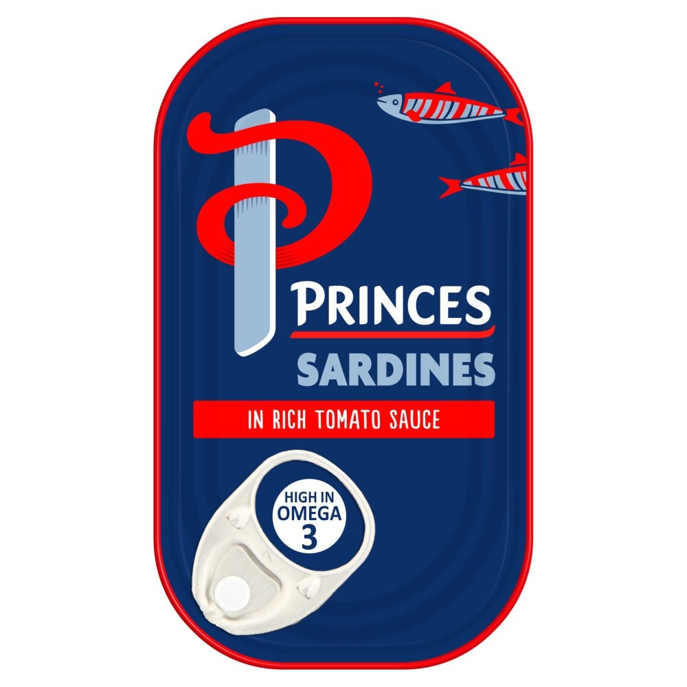 Princes Sardines In Rich Tomato Sauce 120g