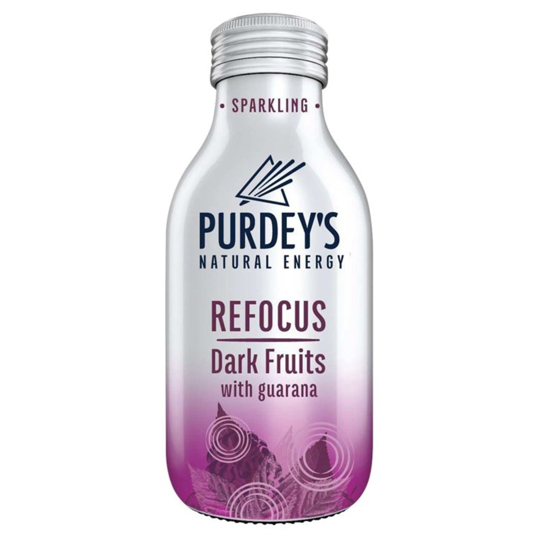 Purdey's Natural Energy Refocus Dark Fruits 330ml