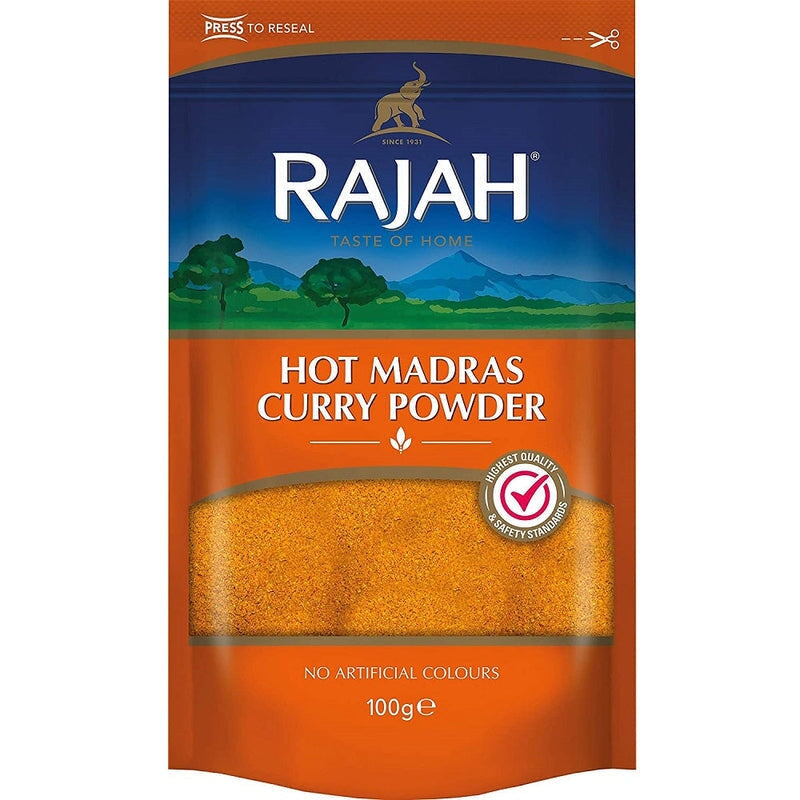 Rajah Hot Madras Curry Powder 100g