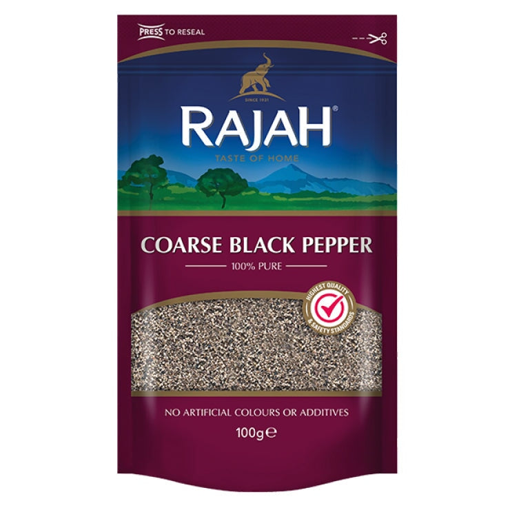 Rajah Spices Coarse Black Pepper 100g