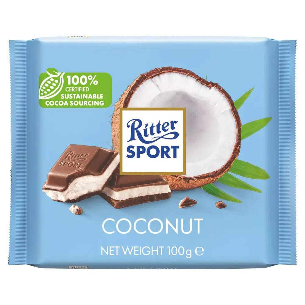Ritter Sport Chocolate Coconut 100g