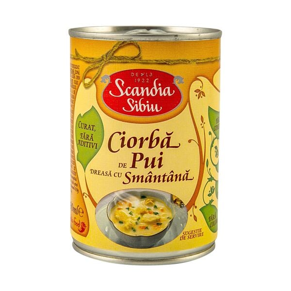 Scandia Chicken Soup With Cream 400g