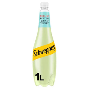 Schweppes Slimline Bitter Lemon Tonic 1L