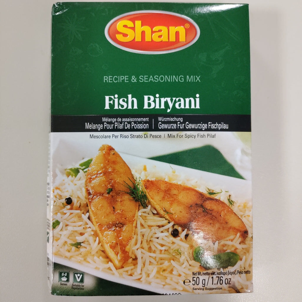 Shan Fish Biryani Recipe & Seasoning Mix 50g