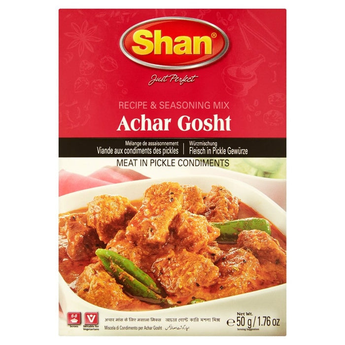Shan Recipe and Seasoning Mix Achar Gosht Curry Mix 50g