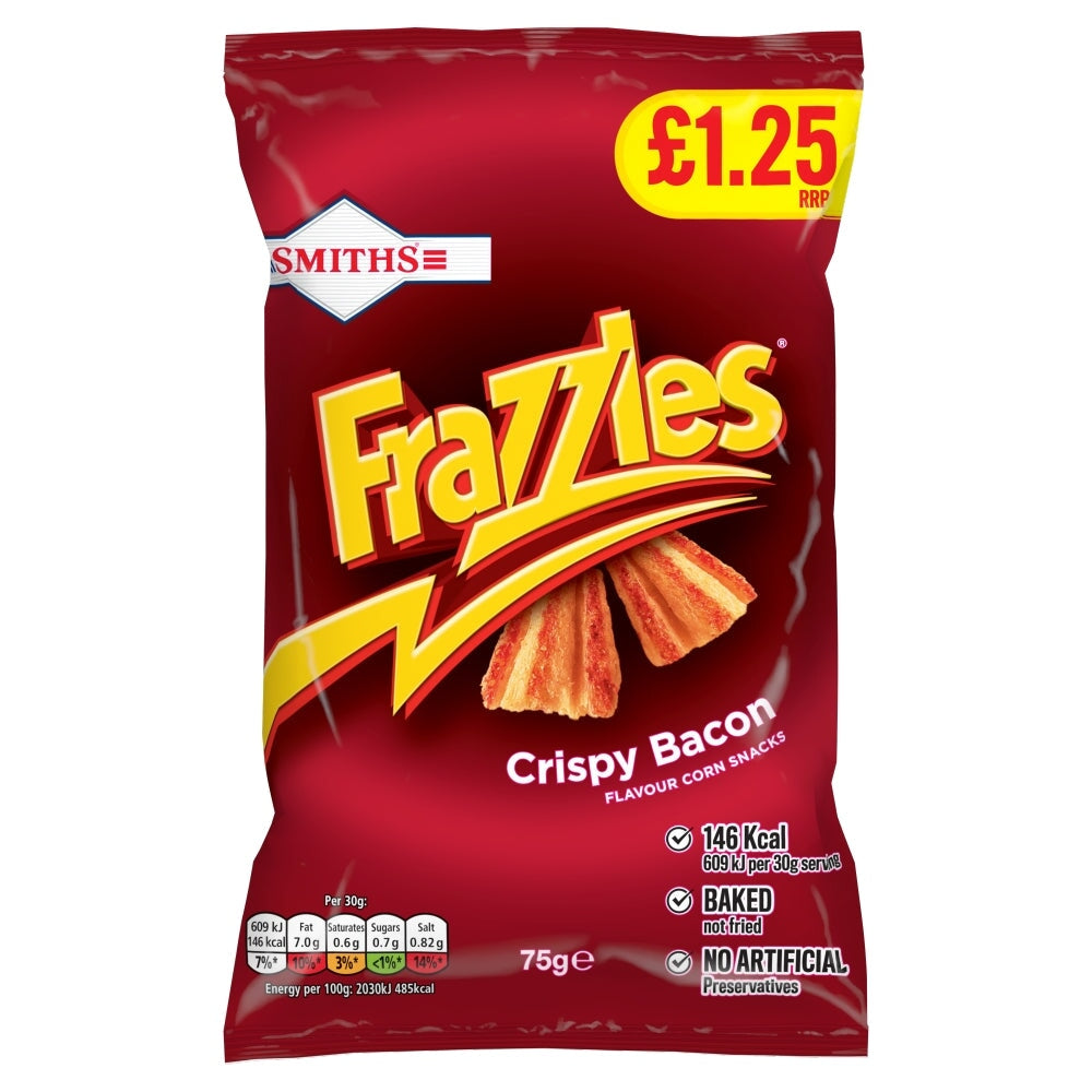 Smiths Frazzles Crispy Bacon 75g