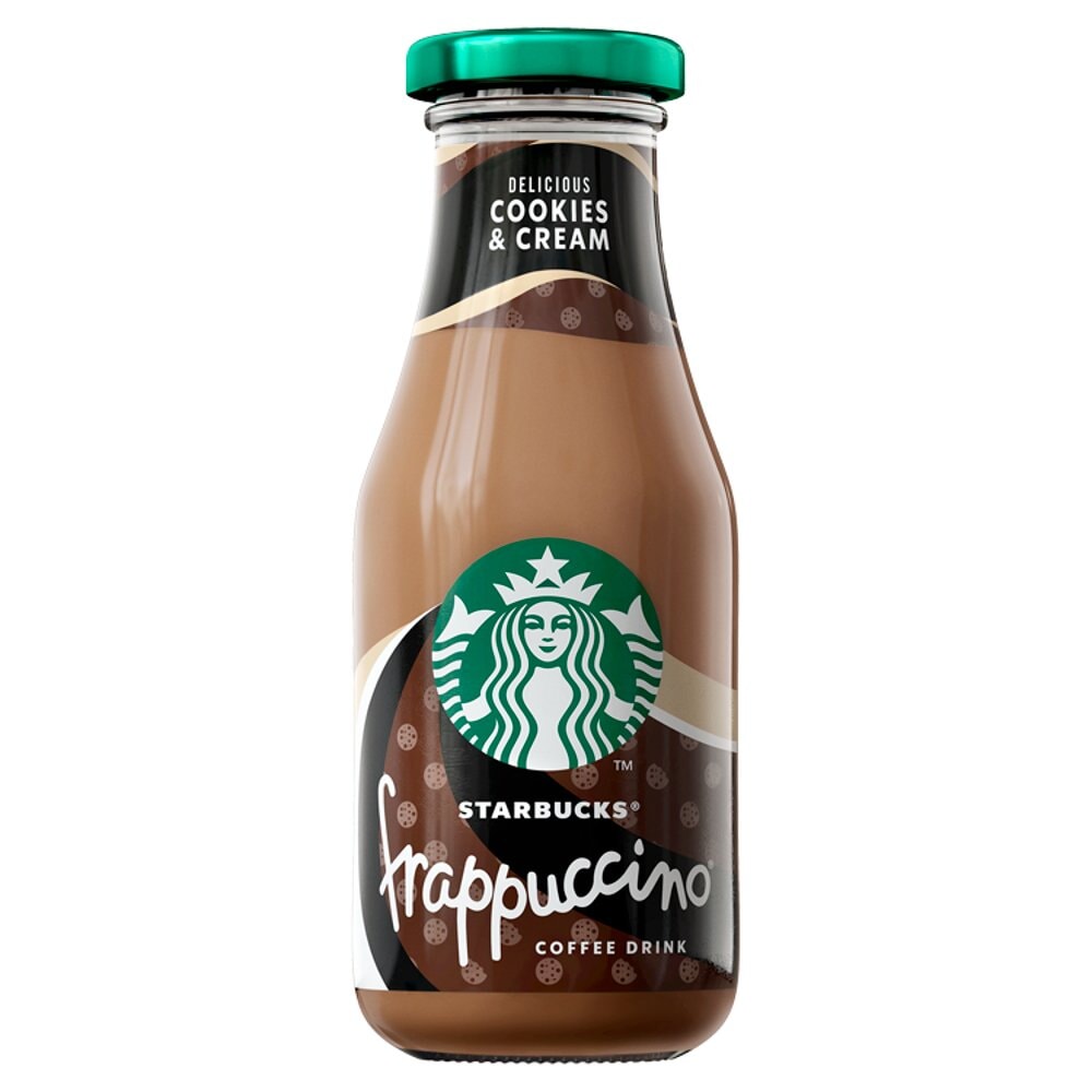 Starbucks Frappuccino Cookies & Cream Coffee Drink 250ml