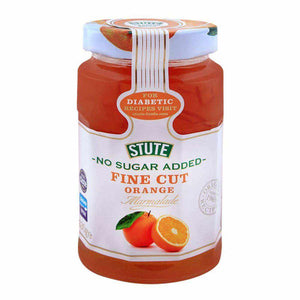 Stute No Sugar Added Fine Cut Orange Marmalade Jam 430g