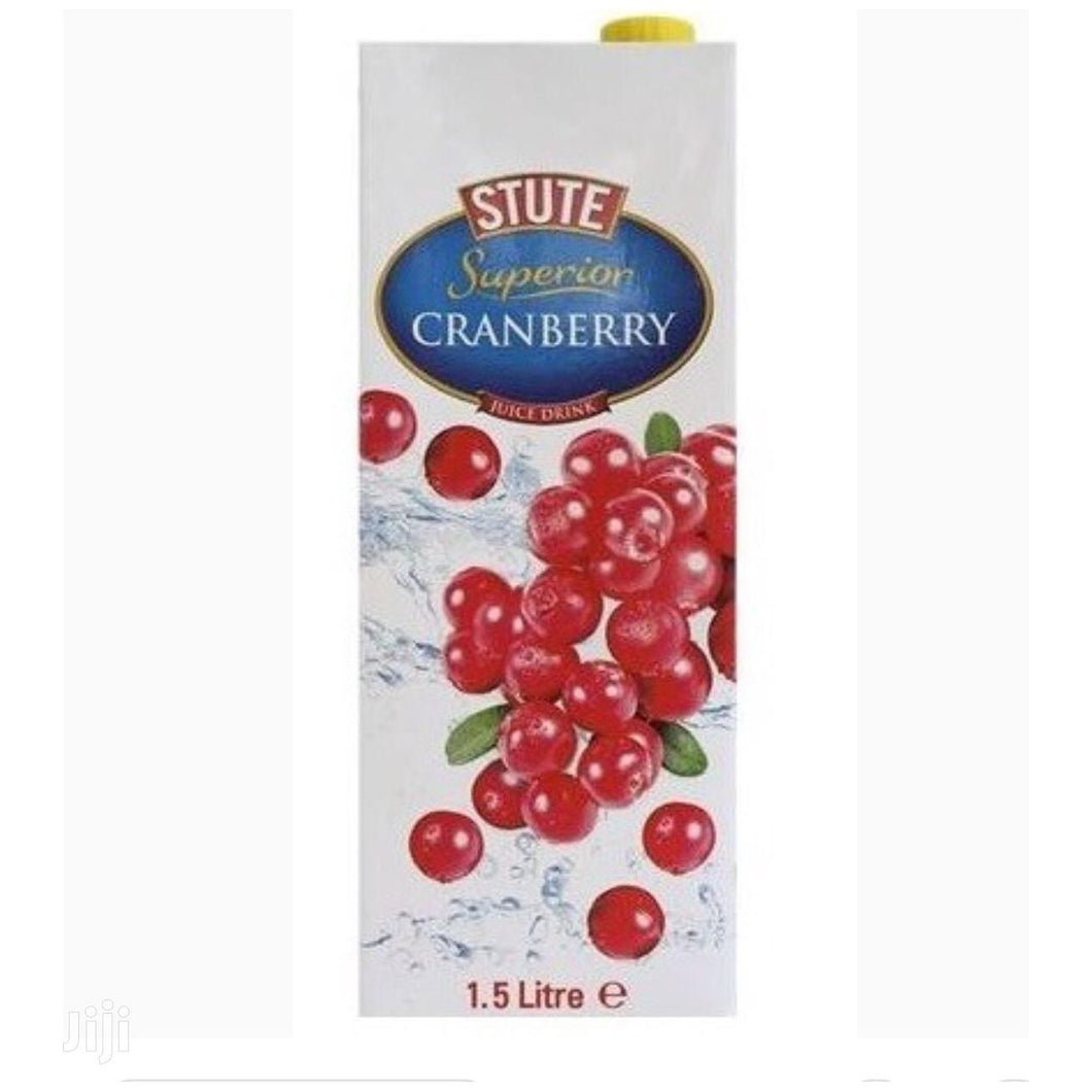 Stute Superior Cranberry Juice Drink 1.5L