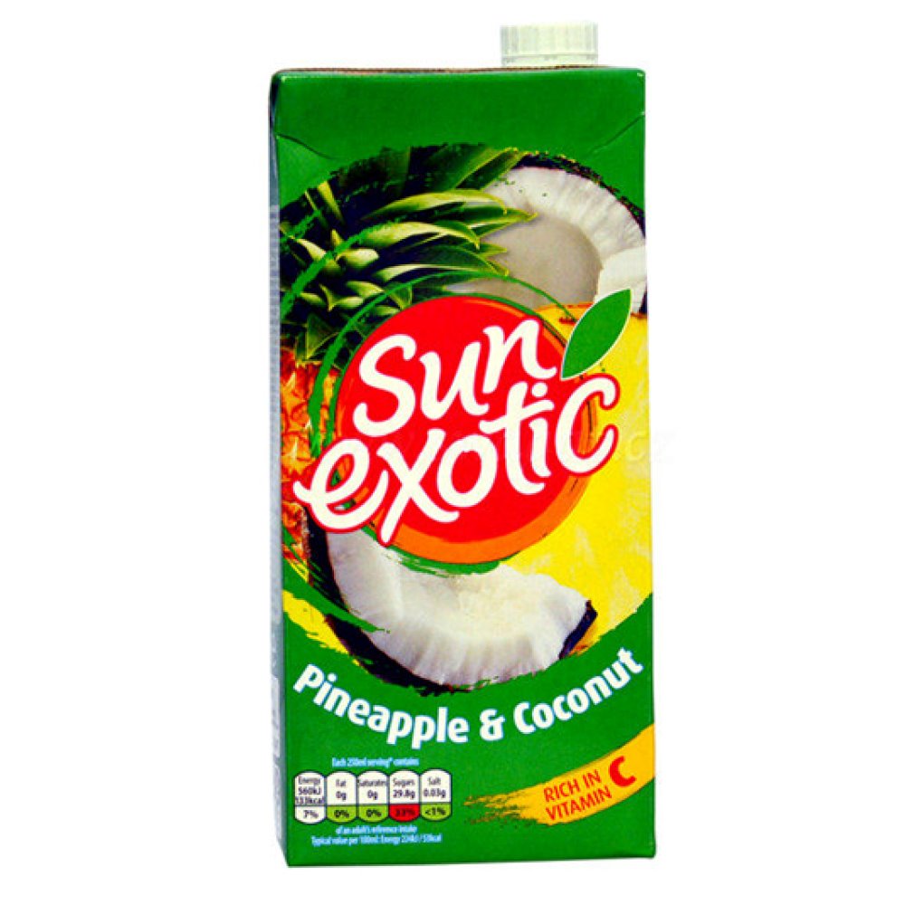 Sun Exotic Pineapple & Coconut Juice Drink 1L