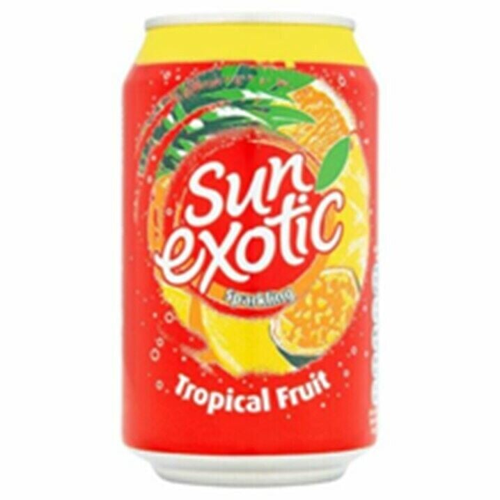 Sun Exotic Sparkling Tropical Fruit Juice 330ml