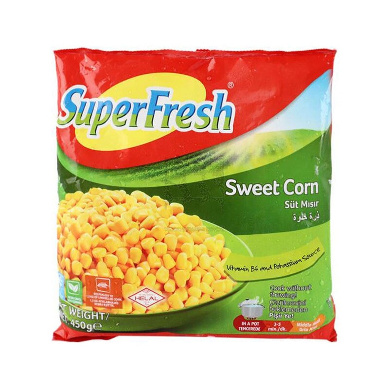 Superfresh Sweet Corn 450g