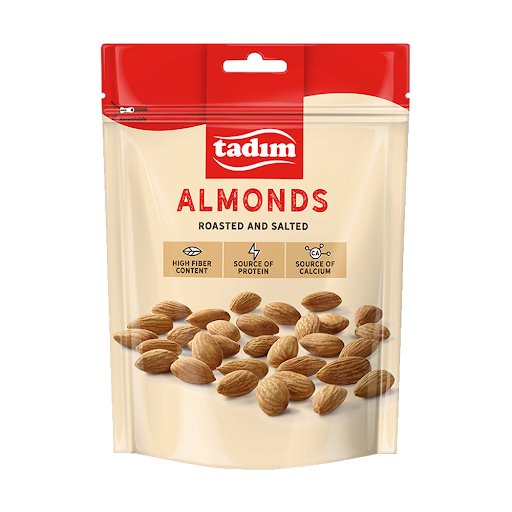 Tadim Almonds Roasted And Salted 150g