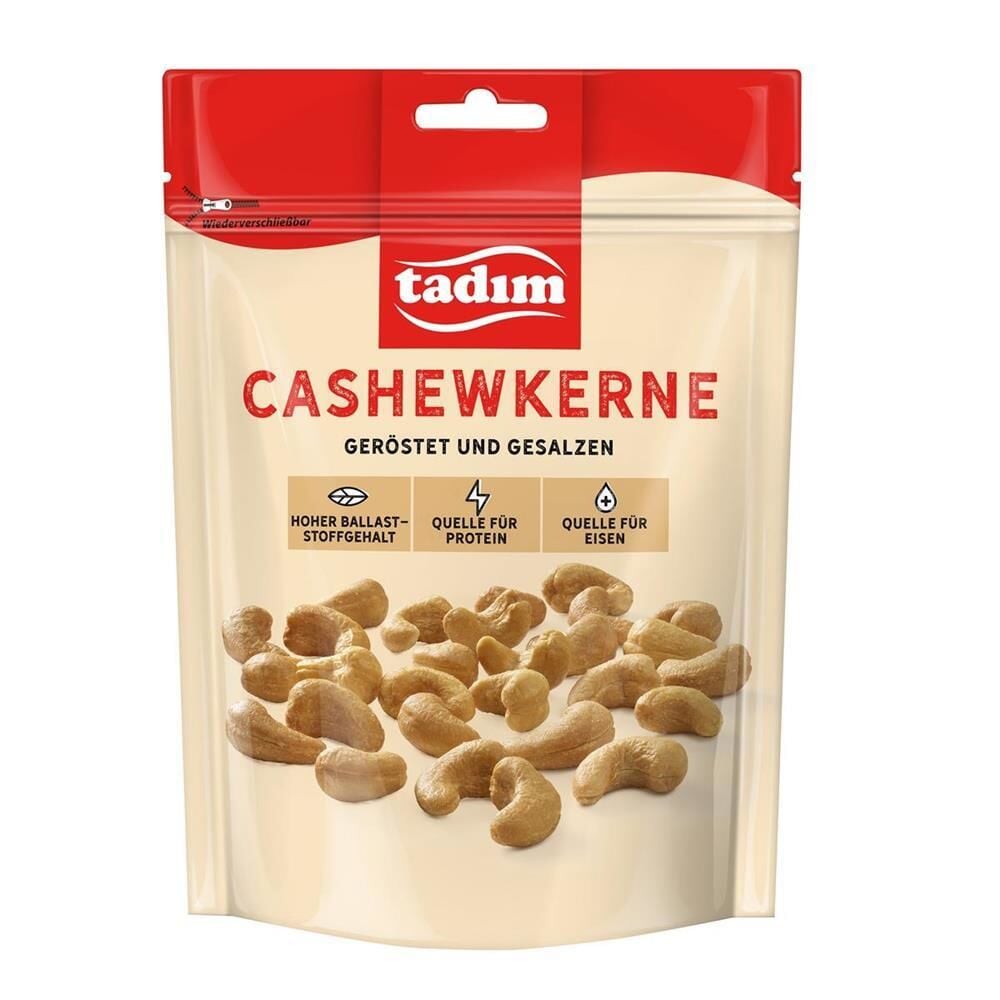 Tadim Cashew Nuts Roasted And Salted 150g