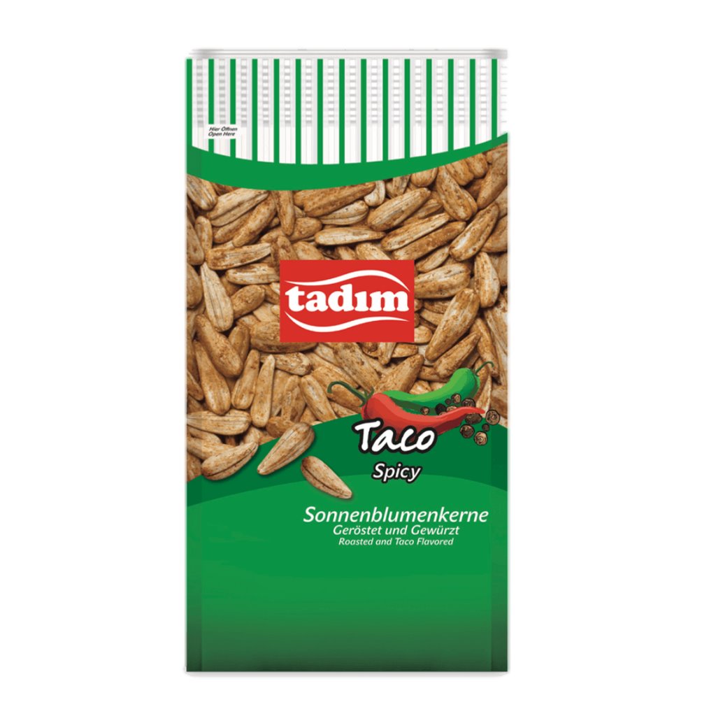 Tadim Taco Flavoured Spicy Sunflower Seeds 150g