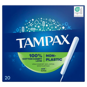 Tampax Super Applicator Tampons 20's