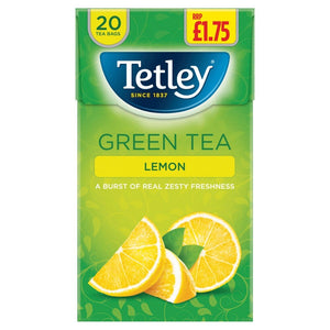 Tetley Lemon Green 20 Tea Bags