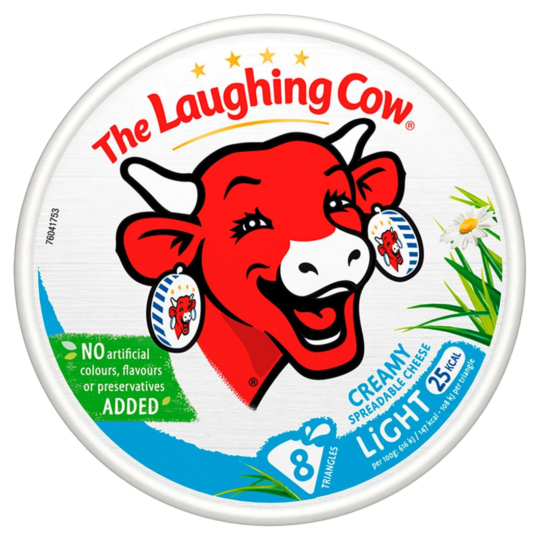 The Laughing Cow Light Cheese Spread 8 Triangles 140g