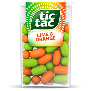 Tic Tac Lime and Orange 18g